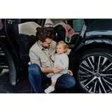 Scaun auto, Lionelo, Harmony i-Size, Rotire 360 grade, Protectie laterala, Cu spatar reglabil in 5 pozitii, Cu tetiera reglabila in 12 pozitii, 0-36 Kg, 40-150 cm, Cu Isofix, Husa din bambus, Conform cu ECE R129, Gri inchis