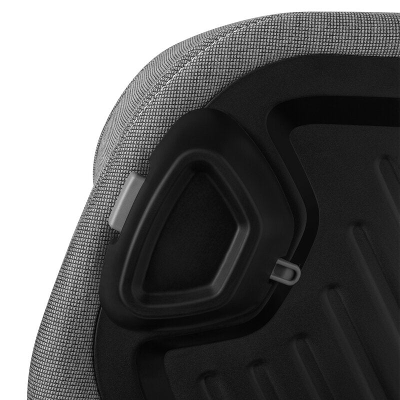 Scaun auto, Lionelo, Harmony i-Size, Rotire 360 grade, Protectie laterala, Cu spatar reglabil in 5 pozitii, Cu tetiera reglabila in 12 pozitii, 0-36 Kg, 40-150 cm, Cu Isofix, Husa din bambus, Conform cu ECE R129, Gri deschis