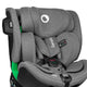Scaun auto, Lionelo, Harmony i-Size, Rotire 360 grade, Protectie laterala, Cu spatar reglabil in 5 pozitii, Cu tetiera reglabila in 12 pozitii, 0-36 Kg, 40-150 cm, Cu Isofix, Husa din bambus, Conform cu ECE R129, Gri deschis