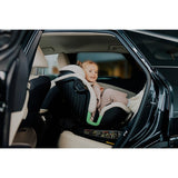 Scaun auto, Lionelo, Harmony i-Size, Rotire 360 grade, Protectie laterala, Cu spatar reglabil in 5 pozitii, Cu tetiera reglabila in 12 pozitii, 0-36 Kg, 40-150 cm, Cu Isofix, Husa din bambus, Conform cu ECE R129, Gri deschis
