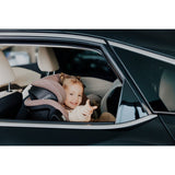 Scaun auto, Lionelo, Harmony i-Size, Rotire 360 grade, Protectie laterala, Cu spatar reglabil in 5 pozitii, Cu tetiera reglabila in 12 pozitii, 0-36 Kg, 40-150 cm, Cu Isofix, Husa din bambus, Conform cu ECE R129, Gri deschis