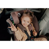 Scaun auto, Lionelo, Harmony i-Size, Rotire 360 grade, Protectie laterala, Cu spatar reglabil in 5 pozitii, Cu tetiera reglabila in 12 pozitii, 0-36 Kg, 40-150 cm, Cu Isofix, Husa din bambus, Conform cu ECE R129, Gri deschis