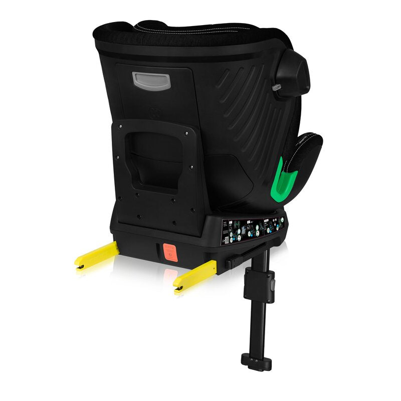 Scaun auto, Lionelo, Harmony i-Size, Rotire 360 grade, Protectie laterala, Cu spatar reglabil in 5 pozitii, Cu tetiera reglabila in 12 pozitii, 0-36 Kg, 40-150 cm, Cu Isofix, Husa din bambus, Conform cu ECE R129, Negru - gogobaby.ro