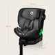 Scaun auto, Lionelo, Harmony i-Size, Rotire 360 grade, Protectie laterala, Cu spatar reglabil in 5 pozitii, Cu tetiera reglabila in 12 pozitii, 0-36 Kg, 40-150 cm, Cu Isofix, Husa din bambus, Conform cu ECE R129, Gri inchis