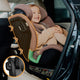 Scaun auto, Lionelo, Harmony i-Size, Rotire 360 grade, Protectie laterala, Cu spatar reglabil in 5 pozitii, Cu tetiera reglabila in 12 pozitii, 0-36 Kg, 40-150 cm, Cu Isofix, Husa din bambus, Conform cu ECE R129, Gri inchis