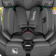 Scaun auto, Lionelo, i-Size Braam, 0-36 Kg, 40-150 cm, Cu isofix si picior de fixare, Protectie laterala, Rotire 360 grade, Ajustare spatar in 5 pozitii, Tetiera reglabila in 14 trepte, Conform cu standardul european de securitate R129, Gri