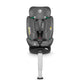 Scaun auto, Lionelo, i-Size Braam, 0-36 Kg, 40-150 cm, Cu isofix si picior de fixare, Protectie laterala, Rotire 360 grade, Ajustare spatar in 5 pozitii, Tetiera reglabila in 14 trepte, Conform cu standardul european de securitate R129, Gri
