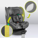 Scaun auto, Lionelo, i-Size Braam, 0-36 Kg, 40-150 cm, Cu isofix si picior de fixare, Protectie laterala, Rotire 360 grade, Ajustare spatar in 5 pozitii, Tetiera reglabila in 14 trepte, Conform cu standardul european de securitate R129, Gri