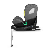Scaun auto, Lionelo, i-Size Braam, 0-36 Kg, 40-150 cm, Cu isofix si picior de fixare, Protectie laterala, Rotire 360 grade, Ajustare spatar in 5 pozitii, Tetiera reglabila in 14 trepte, Conform cu standardul european de securitate R129, Gri