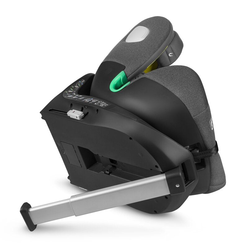 Scaun auto, Lionelo, i-Size Braam, 0-36 Kg, 40-150 cm, Cu isofix si picior de fixare, Protectie laterala, Rotire 360 grade, Ajustare spatar in 5 pozitii, Tetiera reglabila in 14 trepte, Conform cu standardul european de securitate R129, Gri