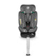 Scaun auto, Lionelo, i-Size Braam, 0-36 Kg, 40-150 cm, Cu isofix si picior de fixare, Protectie laterala, Rotire 360 grade, Ajustare spatar in 5 pozitii, Tetiera reglabila in 14 trepte, Conform cu standardul european de securitate R129, Gri