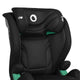 Scaun auto, Lionelo, i-Size Igo, 100- 150 cm, Cu isofix, Protectie laterala, Ajustare spatar in 2 pozitii, Tetiera Tri-Guard reglabila in 11 pozitii, Conform cu standardul european de securitate R129, Negru
