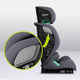 Scaun auto, Lionelo, i-Size Igo, 100- 150 cm, Cu isofix, Protectie laterala, Ajustare spatar in 2 pozitii, Tetiera Tri-Guard reglabila in 11 pozitii, Conform cu standardul european de securitate R129, Gri
