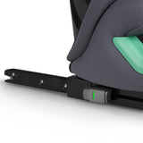 Scaun auto, Lionelo, i-Size Igo, 100- 150 cm, Cu isofix, Protectie laterala, Ajustare spatar in 2 pozitii, Tetiera Tri-Guard reglabila in 11 pozitii, Conform cu standardul european de securitate R129, Gri