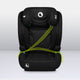 Scaun auto, Lionelo, i-Size Igo, 100- 150 cm, Cu isofix, Protectie laterala, Ajustare spatar in 2 pozitii, Tetiera Tri-Guard reglabila in 11 pozitii, Conform cu standardul european de securitate R129, Negru