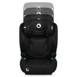 Scaun auto, Lionelo, i-Size Igo, 100- 150 cm, Cu isofix, Protectie laterala, Ajustare spatar in 2 pozitii, Tetiera Tri-Guard reglabila in 11 pozitii, Conform cu standardul european de securitate R129, Negru