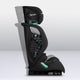 Scaun auto, Lionelo, i-Size Igo, 100- 150 cm, Cu isofix, Protectie laterala, Ajustare spatar in 2 pozitii, Tetiera Tri-Guard reglabila in 11 pozitii, Conform cu standardul european de securitate R129, Negru