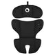 Scaun auto, Lionelo, i-Size Izzy, 0-36 Kg, 40-150 cm, Instalare cu centurile masinii, Protectie laterala, Ajustare spatar in 3 pozitii, Tetiera reglabila in 13 trepte, Conform cu R129, Negru