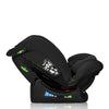 Scaun auto, Lionelo, i-Size Izzy, 0-36 Kg, 40-150 cm, Instalare cu centurile masinii, Protectie laterala, Ajustare spatar in 3 pozitii, Tetiera reglabila in 13 trepte, Conform cu R129, Negru