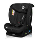 Scaun auto, Lionelo, i-Size Izzy, 0-36 Kg, 40-150 cm, Instalare cu centurile masinii, Protectie laterala, Ajustare spatar in 3 pozitii, Tetiera reglabila in 13 trepte, Conform cu R129, Negru
