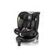 Scaun auto, Lionelo, i-Size Navy, 0-36 Kg, 40-150 cm, Cu isofix si picior de fixare, Protectie laterala, Rotire 360 grade, Ajustare spatar in 4 pozitii, Tetiera reglabila in 11 trepte, Conform cu R129, Negru/Roz
