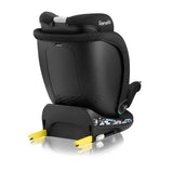 Scaun auto, Lionelo, i-Size Navy, 0-36 Kg, 40-150 cm, Cu isofix si picior de fixare, Protectie laterala, Rotire 360 grade, Ajustare spatar in 4 pozitii, Tetiera reglabila in 11 trepte, Conform cu R129, Negru