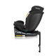 Scaun auto, Lionelo, i-Size Navy, 0-36 Kg, 40-150 cm, Cu isofix si picior de fixare, Protectie laterala, Rotire 360 grade, Ajustare spatar in 4 pozitii, Tetiera reglabila in 11 trepte, Conform cu R129, Negru/Roz