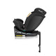 Scaun auto, Lionelo, i-Size Navy, 0-36 Kg, 40-150 cm, Cu isofix si picior de fixare, Protectie laterala, Rotire 360 grade, Ajustare spatar in 4 pozitii, Tetiera reglabila in 11 trepte, Conform cu R129, Negru/Roz