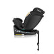 Scaun auto, Lionelo, i-Size Navy, 0-36 Kg, 40-150 cm, Cu isofix si picior de fixare, Protectie laterala, Rotire 360 grade, Ajustare spatar in 4 pozitii, Tetiera reglabila in 11 trepte, Conform cu R129, Negru/Roz