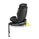 Scaun auto, Lionelo, i-Size Navy, 0-36 Kg, 40-150 cm, Cu isofix si picior de fixare, Protectie laterala, Rotire 360 grade, Ajustare spatar in 4 pozitii, Tetiera reglabila in 11 trepte, Conform cu R129, Negru/Roz