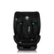 Scaun auto, Lionelo, Lavender I-size, Isofix, Cu centura TopTether, Cu spatar inclinabil in 5 pozitii, Cu tetiera reglabila in 13 pozitii, Instalare cu fata inainte, 9-36 Kg, 76-150 cm, Conform cu ECE R129, Negru