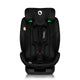 Scaun auto, Lionelo, Lavender I-size, Isofix, Cu centura TopTether, Cu spatar inclinabil in 5 pozitii, Cu tetiera reglabila in 13 pozitii, Instalare cu fata inainte, 9-36 Kg, 76-150 cm, Conform cu ECE R129, Negru