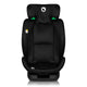 Scaun auto, Lionelo, Lavender I-size, Isofix, Cu centura TopTether, Cu spatar inclinabil in 5 pozitii, Cu tetiera reglabila in 13 pozitii, Instalare cu fata inainte, 9-36 Kg, 76-150 cm, Conform cu ECE R129, Negru