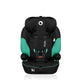 Scaun auto, Lionelo, Levi i-Size, Universal, Instalare FWF, Cu tetiera reglabila in 10 pozitii, Cu spatar detasabil, 76-150 cm, Conform cu R129, Verde
