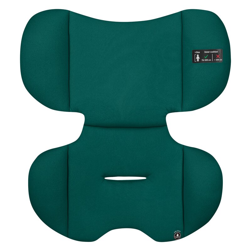 Scaun auto, Lionelo, Levi One i-Size, Universal, Instalare FWF, Cu tetiera reglabila in 10 pozitii, Cu spatar detasabil, 76-150 cm, Conform cu R129, Verde