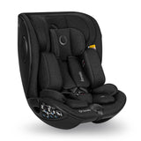 Scaun auto, Lionelo, Moxie Next, i-Size, 40-105 cm, Tetiera reglabila pe 8 trepte, Inclinare spatar in 5 pozitii, Carcasa ventilata, Din bambus, Protectie avansata, Husa detasabila, Conform cu R129, Negru