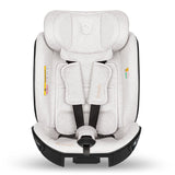Scaun auto, Lionelo, Moxie Next, i-Size, 40-105 cm, Tetiera reglabila pe 8 trepte, Inclinare spatar in 5 pozitii, Carcasa ventilata, Din bambus, Protectie avansata, Husa detasabila, Conform cu R129, Bej