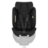 Scaun auto, Lionelo, Moxie Next, i-Size, 40-105 cm, Tetiera reglabila pe 8 trepte, Inclinare spatar in 5 pozitii, Carcasa ventilata, Din bambus, Protectie avansata, Husa detasabila, Conform cu R129, Negru