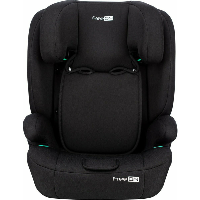 Scaun auto, FreeON, Uran, Pentru copii, I-Size, 76 - 150 cm/ 1 - 12 ani, Cu tetiera reglabila in 14 pozitii, Conform cu standardul european de securitate ECE R129, Black