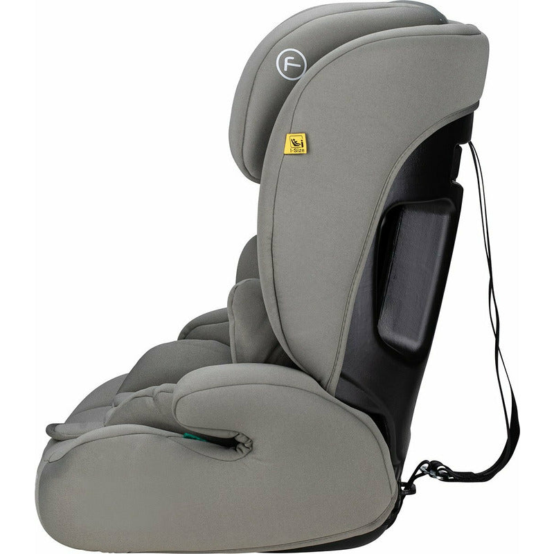 Scaun auto, FreeON, Uran, Pentru copii, I-Size, 76 - 150 cm/ 1 - 12 ani, Cu tetiera reglabila in 14 pozitii, Conform cu standardul european de securitate ECE R129, Khaki Grey - gogobaby.ro
