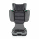 Scaun auto, Petite&Mars, Flex Pro i-Size, Orientare in directia sensului de mers, Tetiera reglabila in 8 pozitii, cu Isofix, Pliabil, R129, 100-150 cm, 3-12 ani, Gri