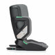 Scaun auto, Petite&Mars, Flex Pro i-Size, Orientare in directia sensului de mers, Tetiera reglabila in 8 pozitii, cu Isofix, Pliabil, R129, 100-150 cm, 3-12 ani, Gri
