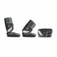 Scaun auto, Petite&Mars, Flex Pro i-Size, Orientare in directia sensului de mers, Tetiera reglabila in 8 pozitii, cu Isofix, Pliabil, R129, 100-150 cm, 3-12 ani, Gri