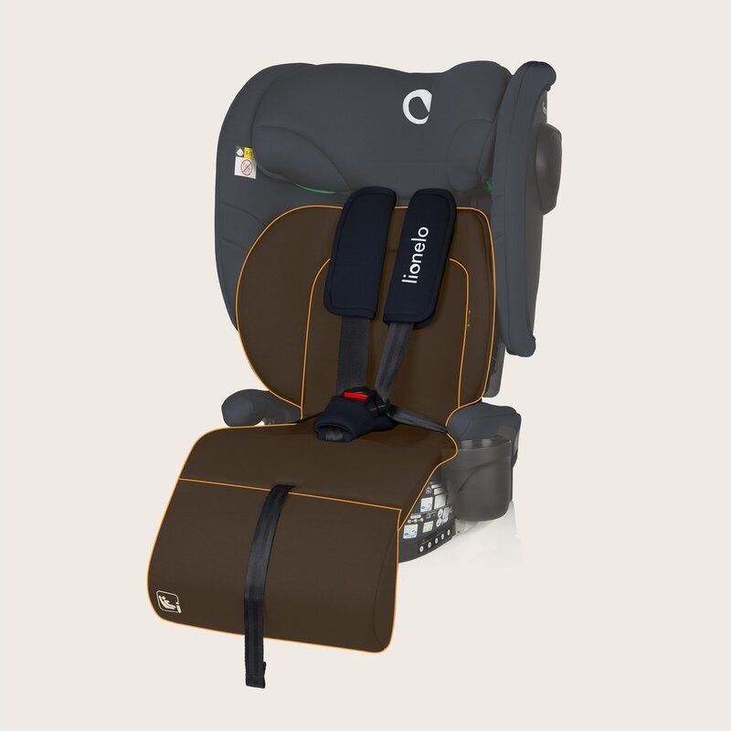 Scaun auto pliabil, Lionelo, Nelly, i-Size, 76- 150 cm, Tetiera reglabila in 15 pozitii, Spatar reglabil in 4 pozitii, Sisteme de fixare Isofix si Top Tether, Sezut lat si confortabil, Conform cu ECE R129, Albastru - gogobaby.ro