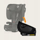 Scaun auto pliabil, Lionelo, Nelly, i-Size, 76- 150 cm, Tetiera reglabila in 15 pozitii, Spatar reglabil in 4 pozitii, Sisteme de fixare Isofix si Top Tether, Sezut lat si confortabil, Conform cu ECE R129, Negru