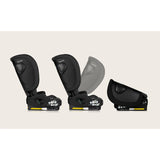 Scaun auto pliabil, Lionelo, Nelly, i-Size, 76- 150 cm, Tetiera reglabila in 15 pozitii, Spatar reglabil in 4 pozitii, Sisteme de fixare Isofix si Top Tether, Sezut lat si confortabil, Conform cu ECE R129, Negru