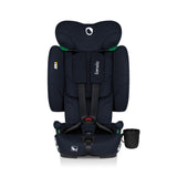 Scaun auto pliabil, Lionelo, Nelly, i-Size, 76- 150 cm, Tetiera reglabila in 15 pozitii, Spatar reglabil in 4 pozitii, Sisteme de fixare Isofix si Top Tether, Sezut lat si confortabil, Conform cu ECE R129, Albastru