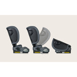 Scaun auto pliabil, Lionelo, Nelly, i-Size, 76- 150 cm, Tetiera reglabila in 15 pozitii, Spatar reglabil in 4 pozitii, Sisteme de fixare Isofix si Top Tether, Sezut lat si confortabil, Conform cu ECE R129, Gri
