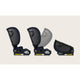 Scaun auto pliabil, Lionelo, Nelly, i-Size, 76- 150 cm, Tetiera reglabila in 15 pozitii, Spatar reglabil in 4 pozitii, Sisteme de fixare Isofix si Top Tether, Sezut lat si confortabil, Conform cu ECE R129, Albastru