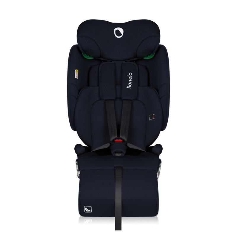 Scaun auto pliabil, Lionelo, Nelly, i-Size, 76- 150 cm, Tetiera reglabila in 15 pozitii, Spatar reglabil in 4 pozitii, Sisteme de fixare Isofix si Top Tether, Sezut lat si confortabil, Conform cu ECE R129, Albastru - gogobaby.ro